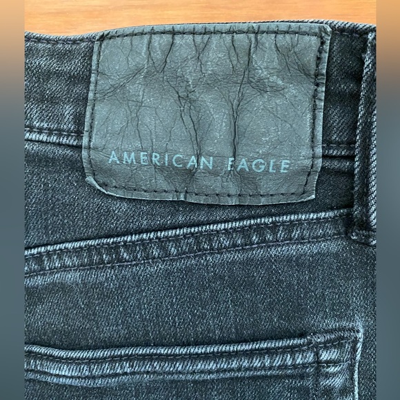 American Eagle next level flex distressed black men’s jeans size 30 X 34 - Picture 3 of 6